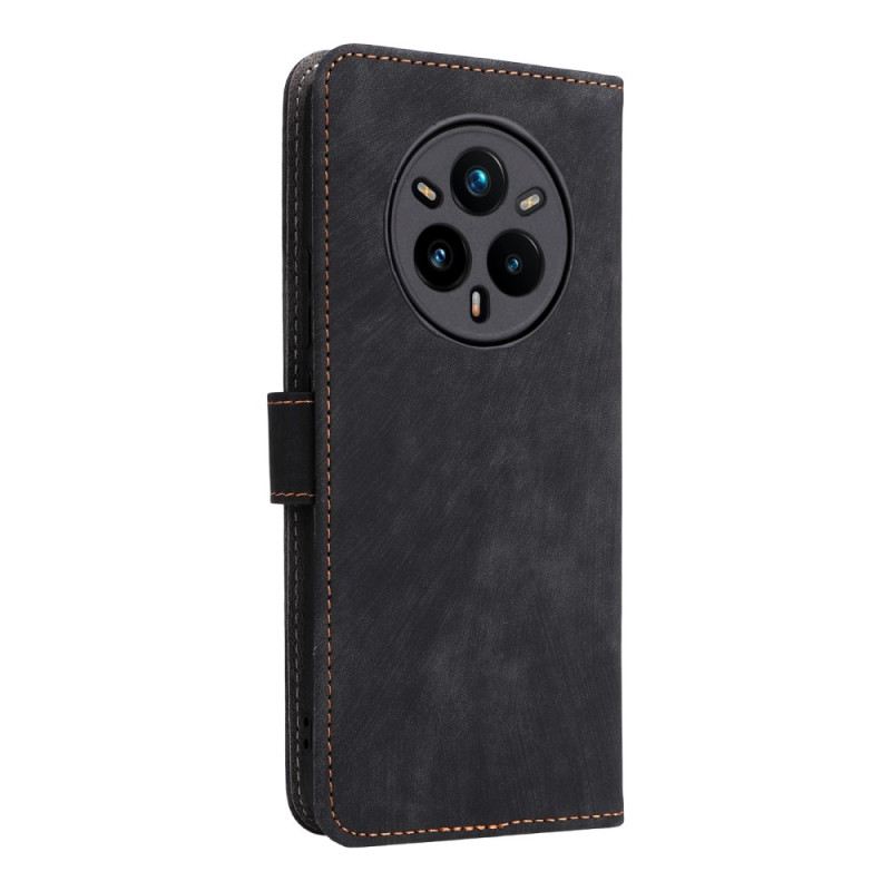 Bőrtok Realme 14 Pro Plus 5g Velúr Hatású Rfid Védelemmel