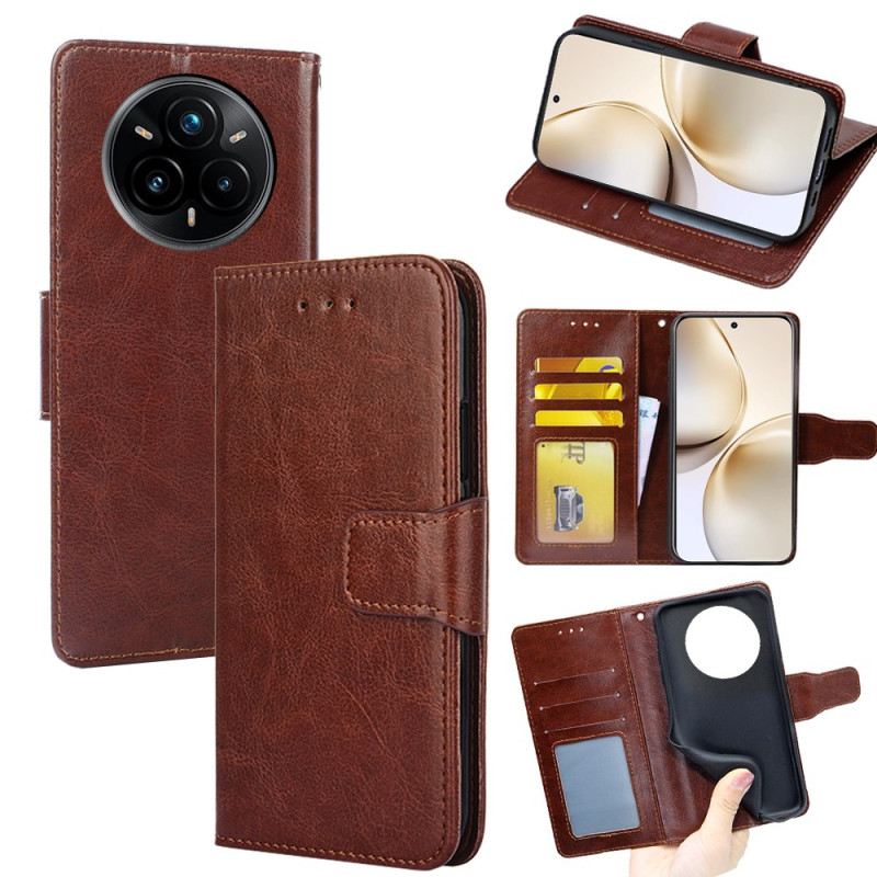 Bőrtok Realme 14 Pro Plus 5g Vintage Dizájn