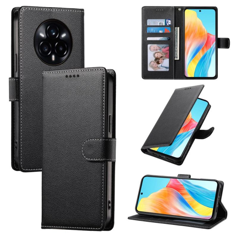 Fliptok Realme 14 Pro Plus 5g Egyszínű Pánttal