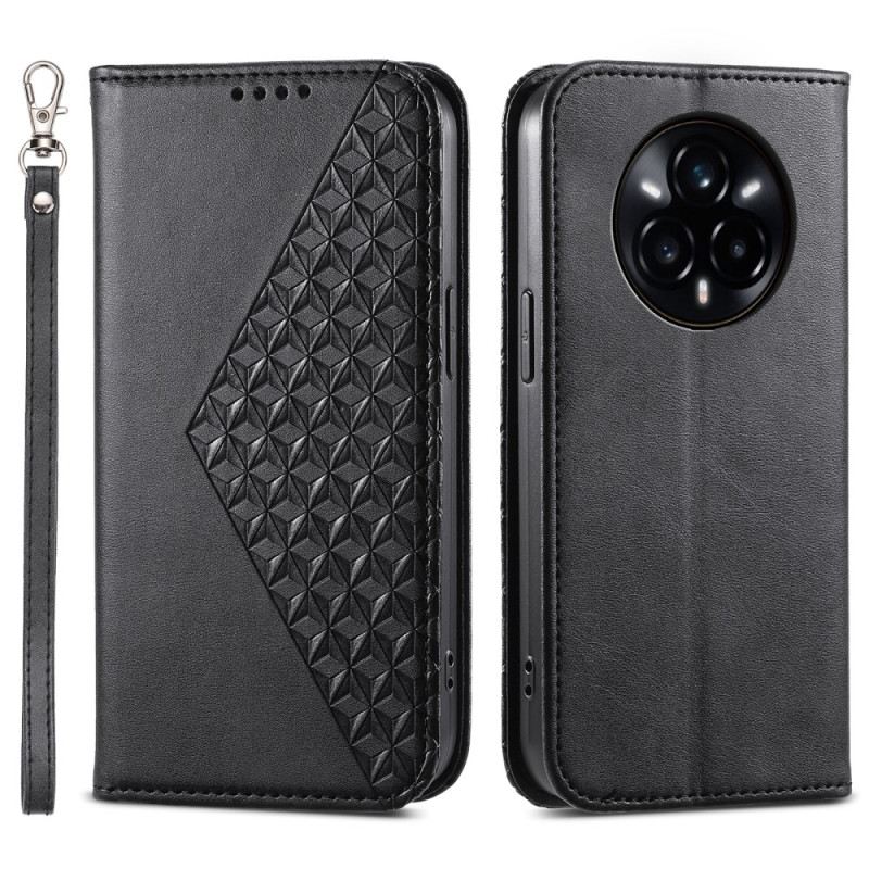 Fliptok Realme 14 Pro Plus 5g Texturált Pánttal