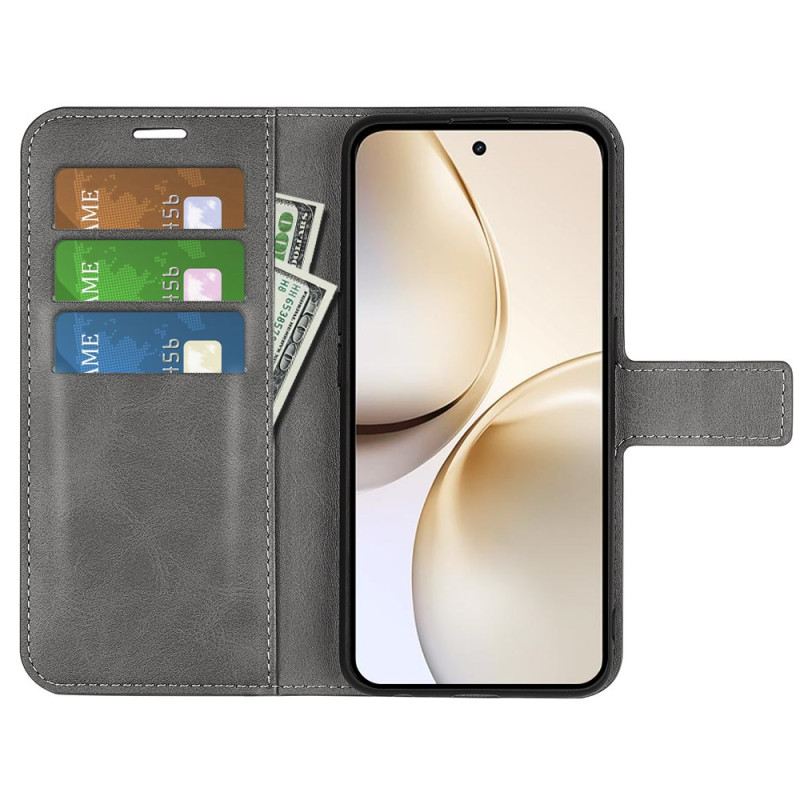 Kinyitható Tokok Realme 14 Pro Plus 5g Bőr Stílusú