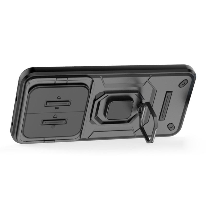 Tok Realme 14 Pro Plus 5g Tartós Gyűrű Csúszó Kameravédővel