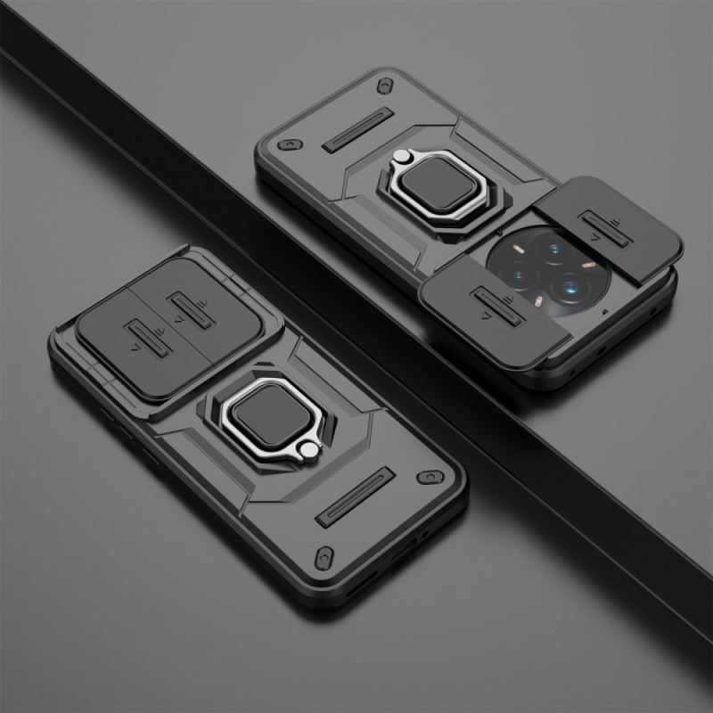 Tok Realme 14 Pro Plus 5g Tartós Gyűrű Csúszó Kameravédővel