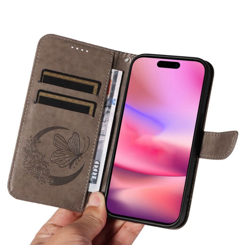 Fliptok iPhone 16 Pillangónyomat