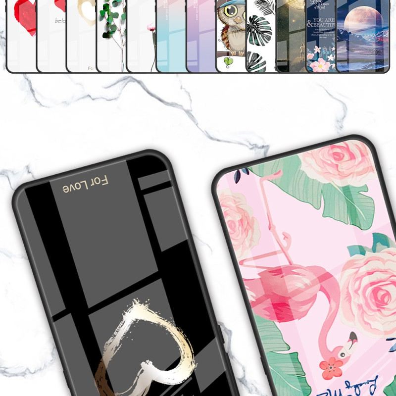 Tok iPhone 16 Edzett Üveg Rózsaszín Virágok