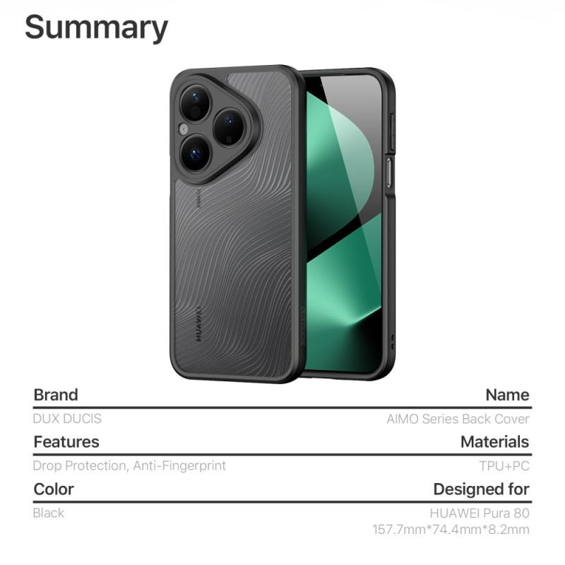 Tok Huawei Pura 80 Aimo Sorozat Dux Ducis