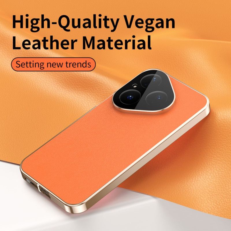 Tok Huawei Pura 80 Bőr Kivitel És Edzett Üveg Képernyővédő