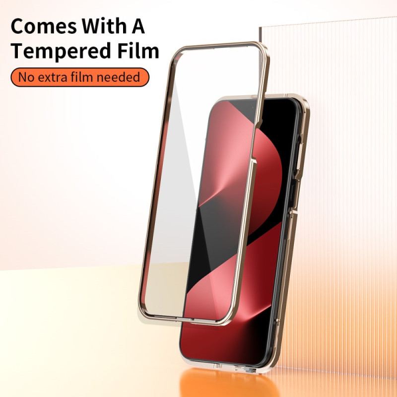 Tok Huawei Pura 80 Bőr Kivitel És Edzett Üveg Képernyővédő