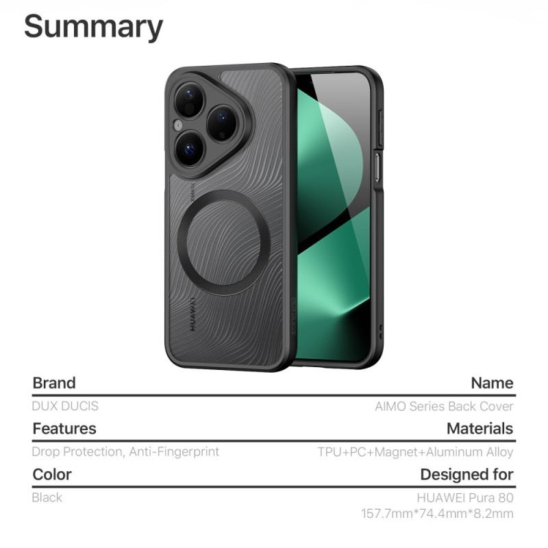 Tok Huawei Pura 80 Magsafe Aimo Sorozat Dux Ducis