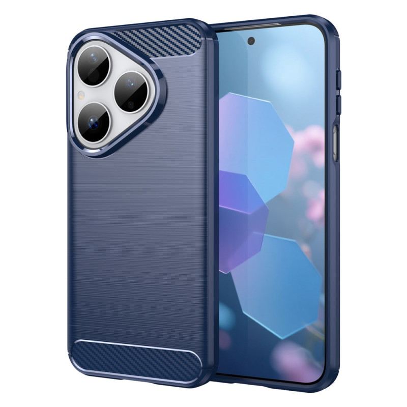 Tok Huawei Pura 80 Szálcsiszolt Szénszálas