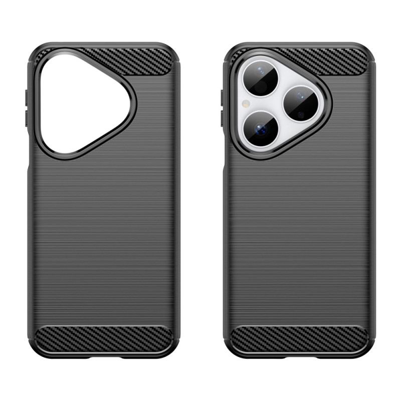 Tok Huawei Pura 80 Szálcsiszolt Szénszálas