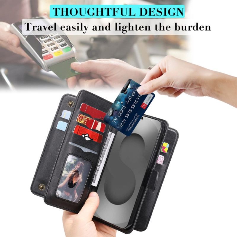 Bőrtok Samsung Galaxy S26 Ultra 10 Kártyatartó