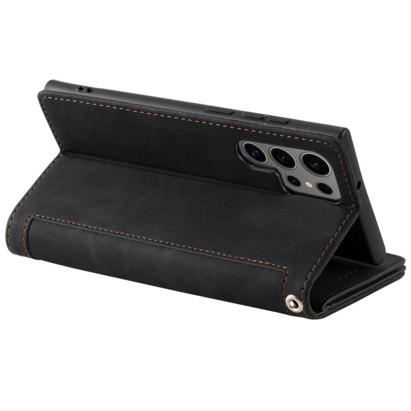 Bőrtok Samsung Galaxy S26 Ultra 9 Kártyás Pénztárca