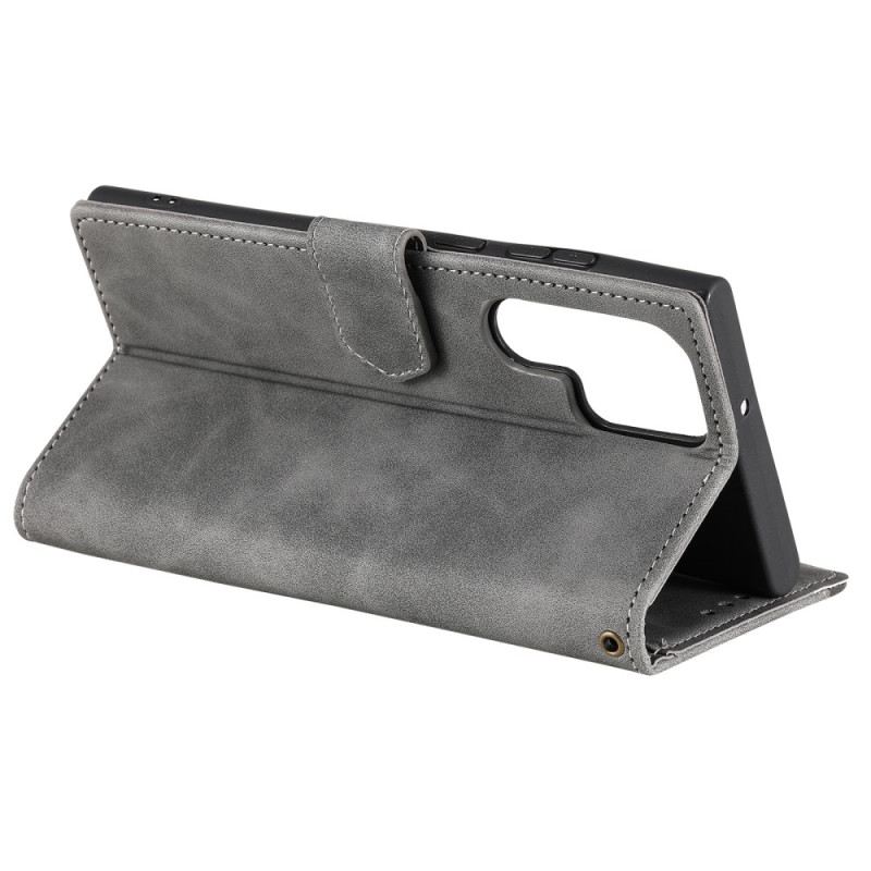 Bőrtok Samsung Galaxy S26 Ultra Kétszínű Dizájn