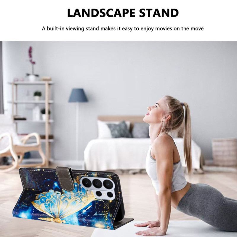 Bőrtok Samsung Galaxy S26 Ultra Lepke