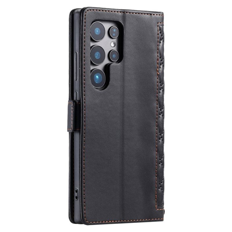 Bőrtok Samsung Galaxy S26 Ultra Steppelt Pánttal