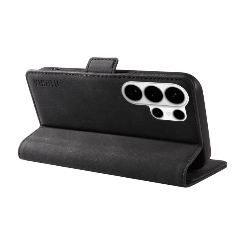 Bőrtok Samsung Galaxy S26 Ultra Yikatu Velúr Hatás