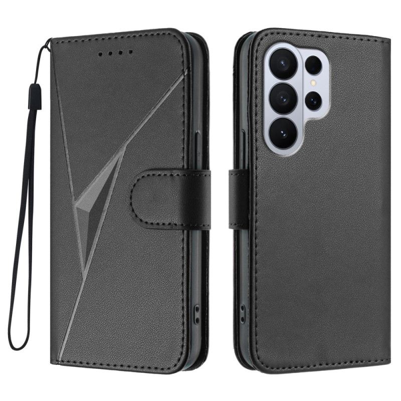 Fliptok Samsung Galaxy S26 Ultra Háromszög Mintával