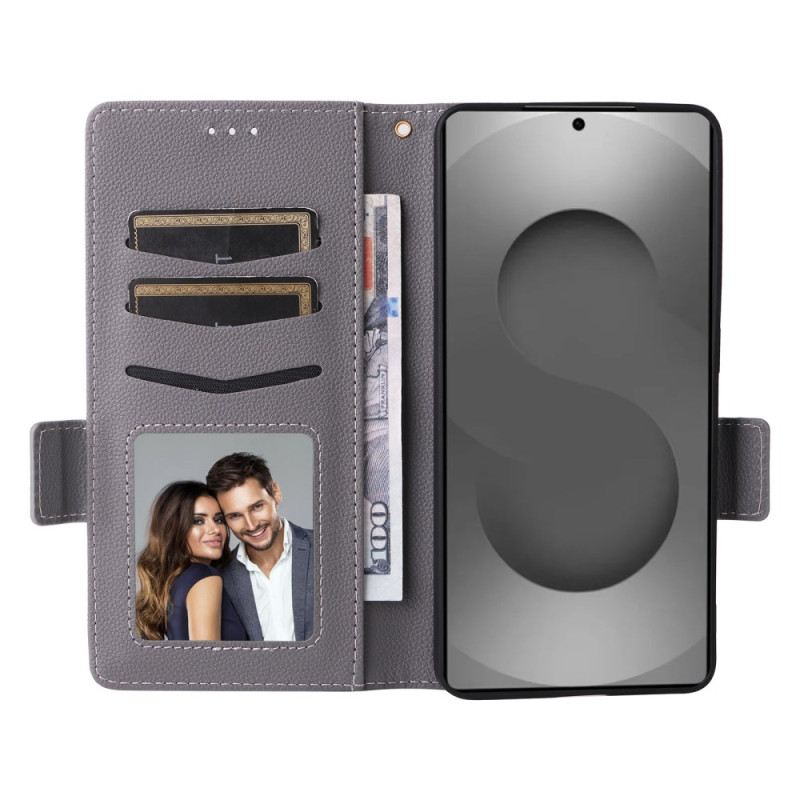 Kinyitható Bőrtok Samsung Galaxy S26 Ultra Műbőr Pánttal