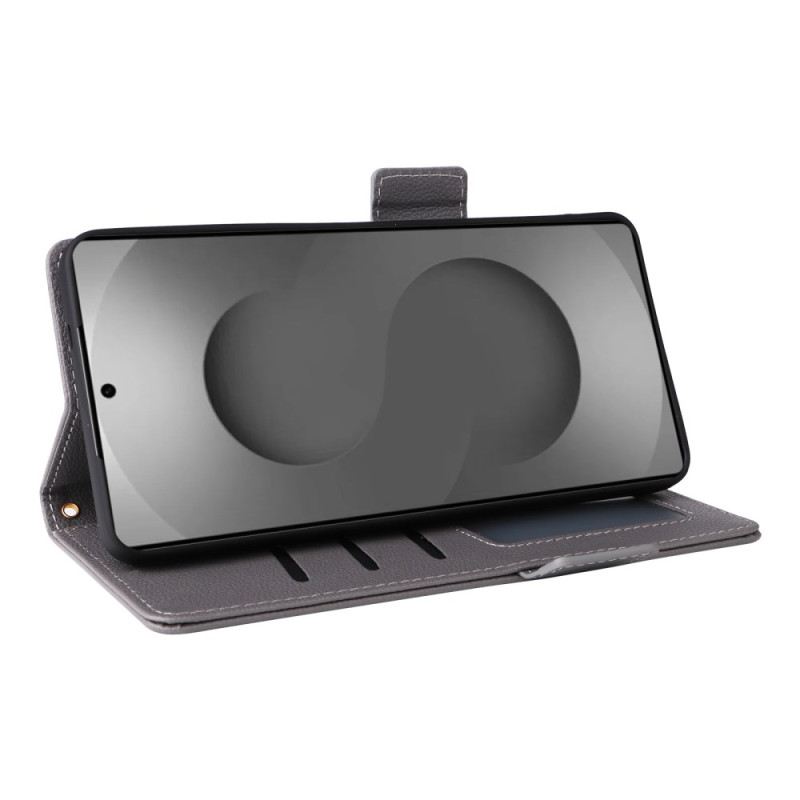 Kinyitható Bőrtok Samsung Galaxy S26 Ultra Műbőr Pánttal