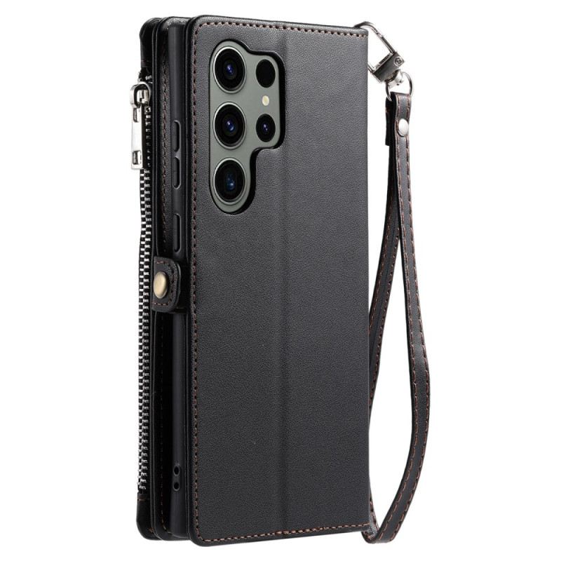 Kinyitható Bőrtok Samsung Galaxy S26 Ultra Prémium Dizájn