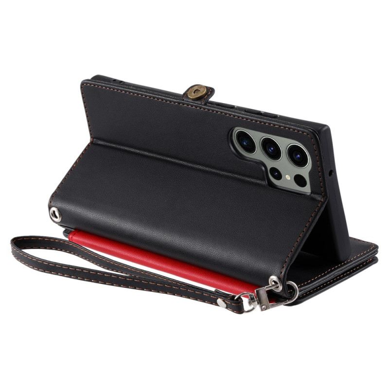 Kinyitható Bőrtok Samsung Galaxy S26 Ultra Prémium Dizájn