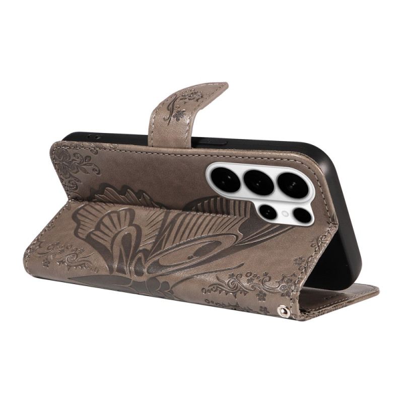 Kinyitható Tokok Samsung Galaxy S26 Ultra Grafikus Pillangó