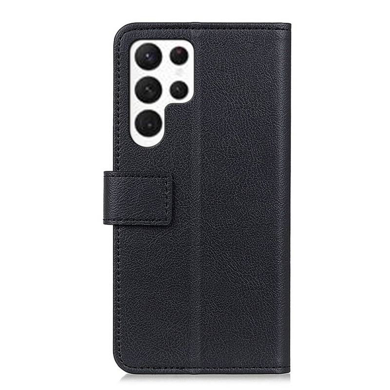 Kinyitható Tokok Samsung Galaxy S26 Ultra Klasszikus Fekete