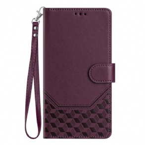 Kinyitható Tokok Samsung Galaxy S26 Ultra Rfid Blokkoló Kockák Dizájnja