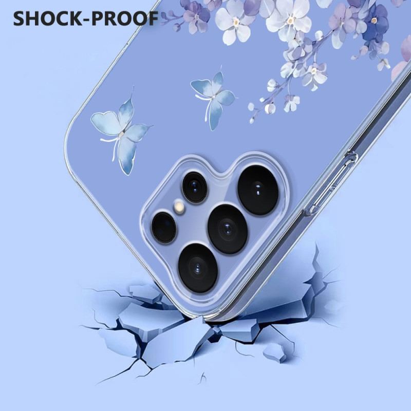 Tok Samsung Galaxy S26 Ultra Pillangók És Virágok