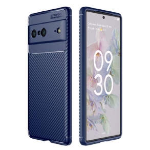 Tok Google Pixel 7 Rugalmas Szénszálas Textúra