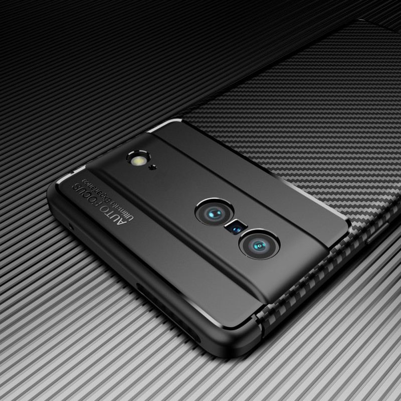 Tok Google Pixel 7 Rugalmas Szénszálas Textúra