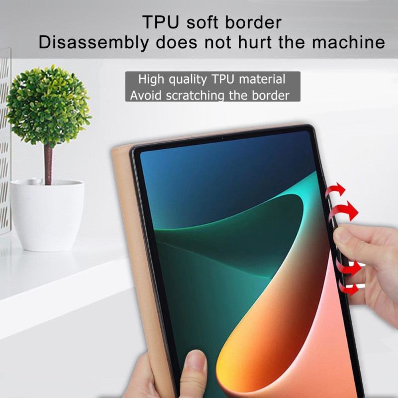 Fliptok Xiaomi Pad 5 Stílusú Bőr Üzlet