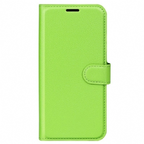 Fliptok / Bőrtok Samsung Galaxy M33 5G Licsi Bőr Stílus