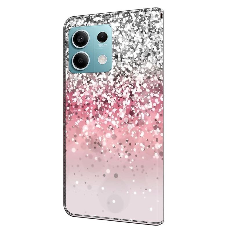 Bőrtok Xiaomi Redmi Note 13 5g Gradiens Glitter