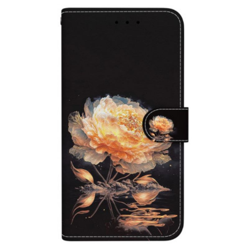 Kinyitható Tokok Xiaomi Redmi Note 13 5g Arany Bazsarózsa Lnaière-ben