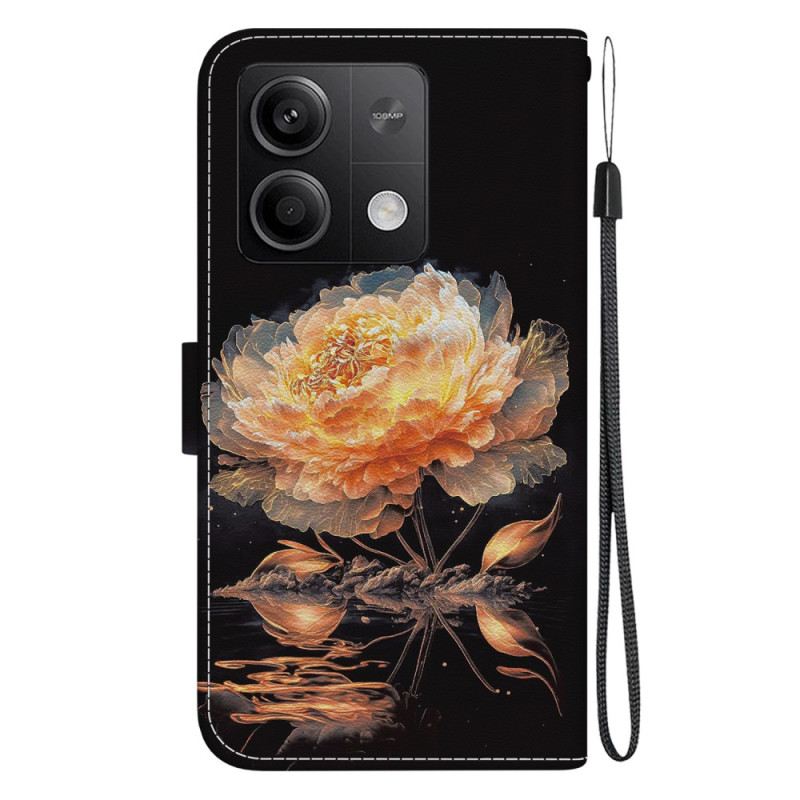 Kinyitható Tokok Xiaomi Redmi Note 13 5g Arany Bazsarózsa Lnaière-ben