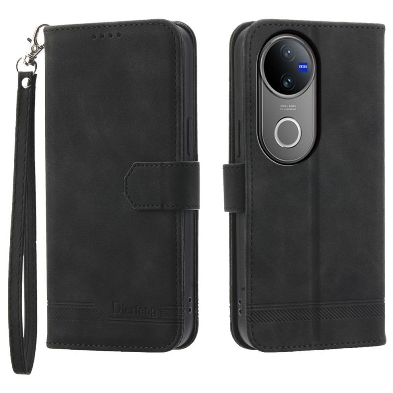 Bőrtok Vivo V50 5g Dierfeng