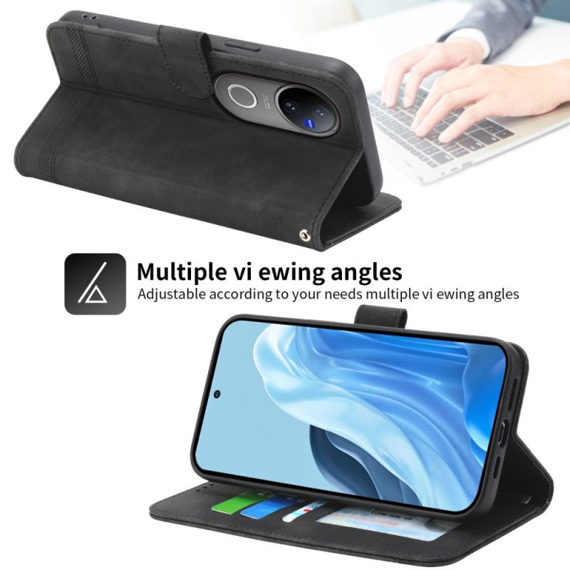 Bőrtok Vivo V50 5g Dierfeng