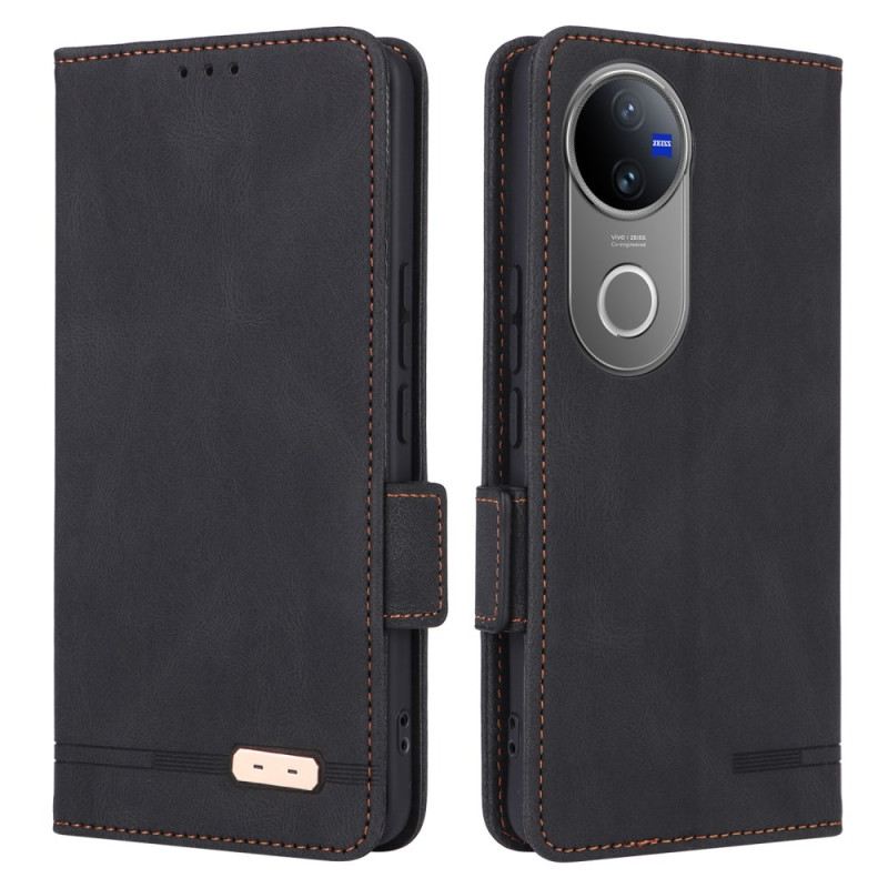 Bőrtok Vivo V50 5g Fémes Díszítés