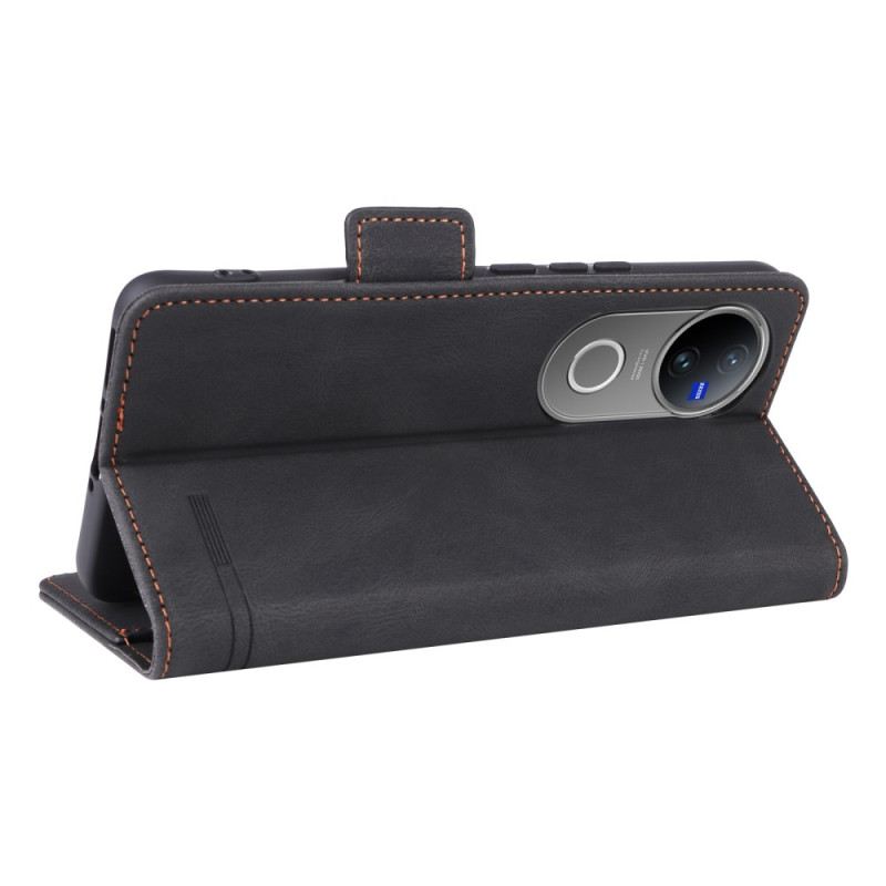 Bőrtok Vivo V50 5g Fémes Díszítés