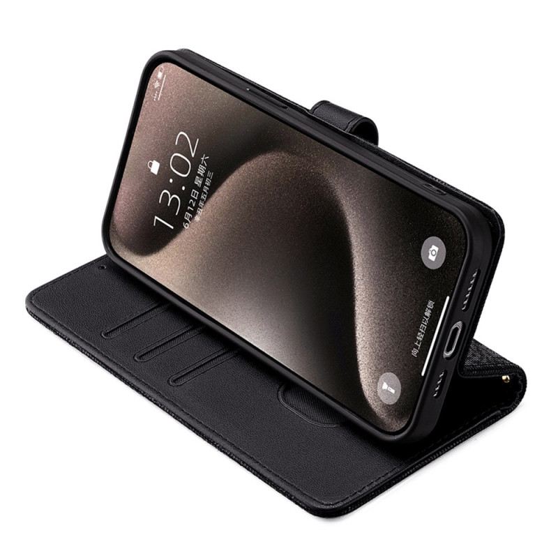 Bőrtok Vivo V50 5g Flitteres Vállpánt