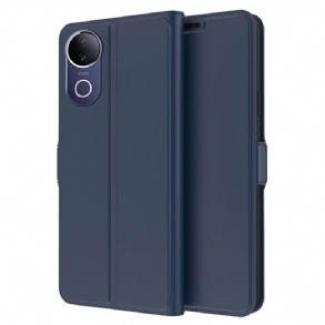 Bőrtok Vivo V50 5g Kártyatartó