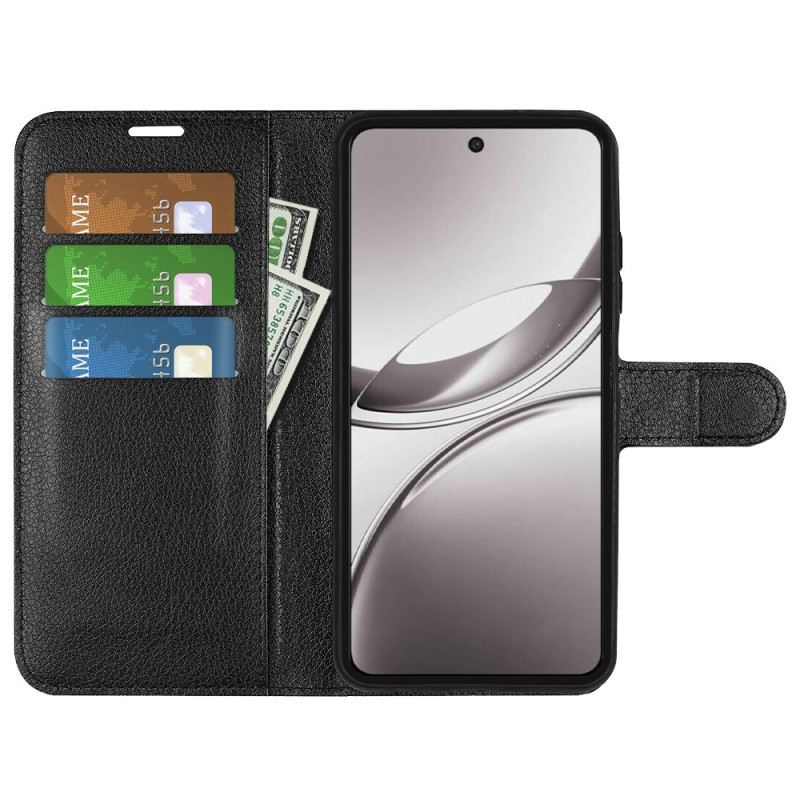 Bőrtok Vivo V50 5g Licsi Műbőr