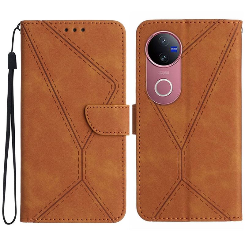 Kinyitható Tokok Vivo V50 5g Vonalak És Húzózsinórok