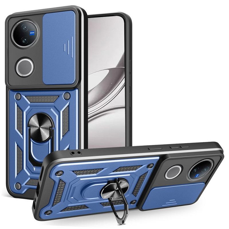 Mobiltelefon Tokok Vivo V50 5g Csúszó Kamerafedél És Tartó