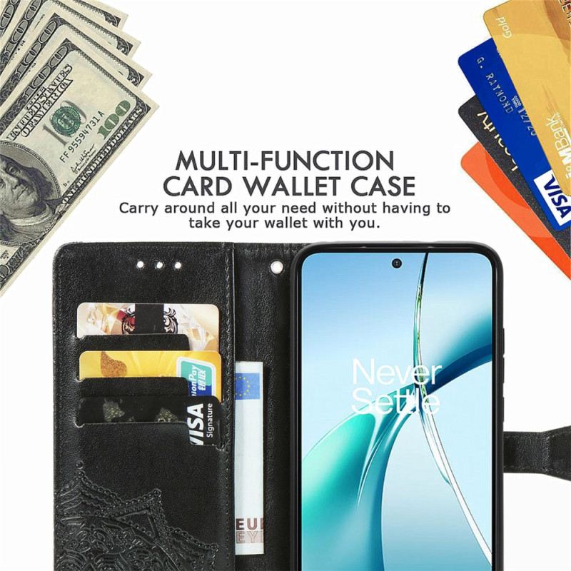 Bőrtok Realme C75 Barokk Mandala