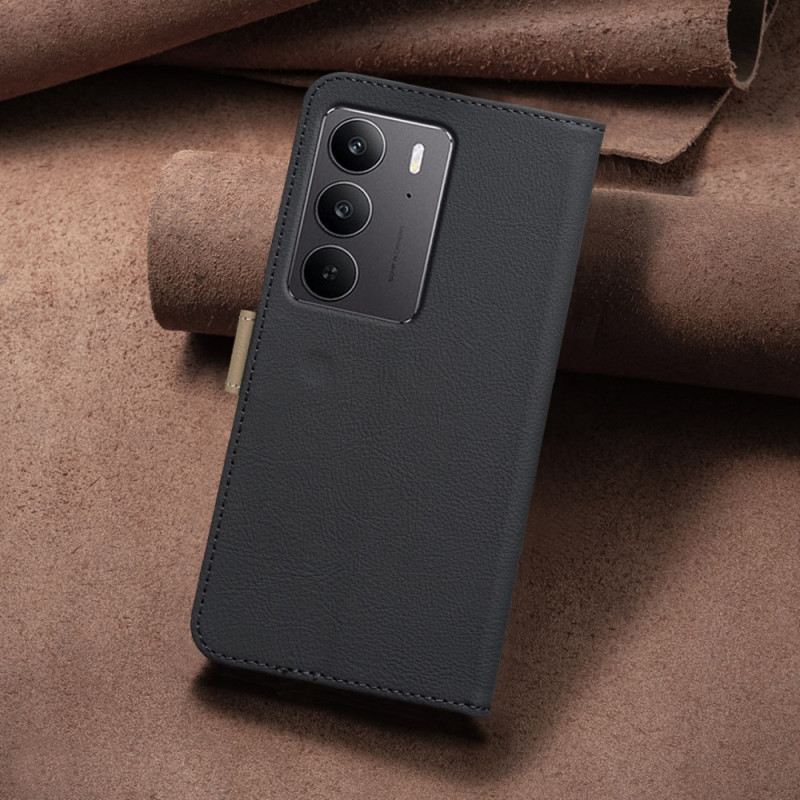 Bőrtok Realme C75 Binfen Color Virágminta