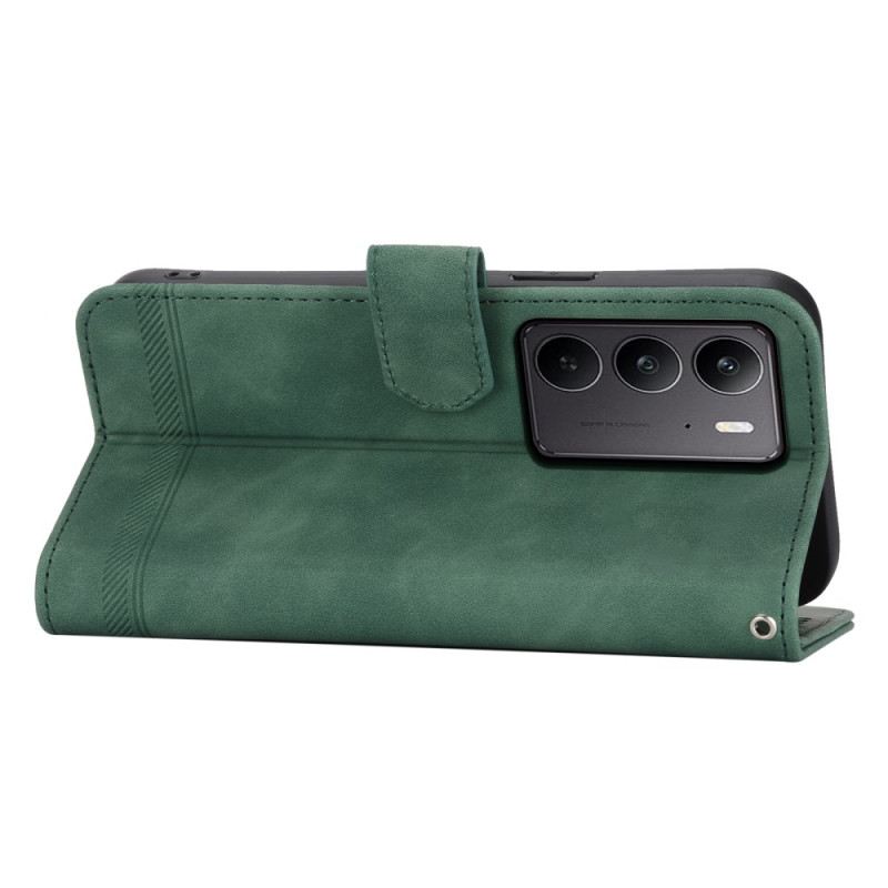 Bőrtok Realme C75 Dierfeng