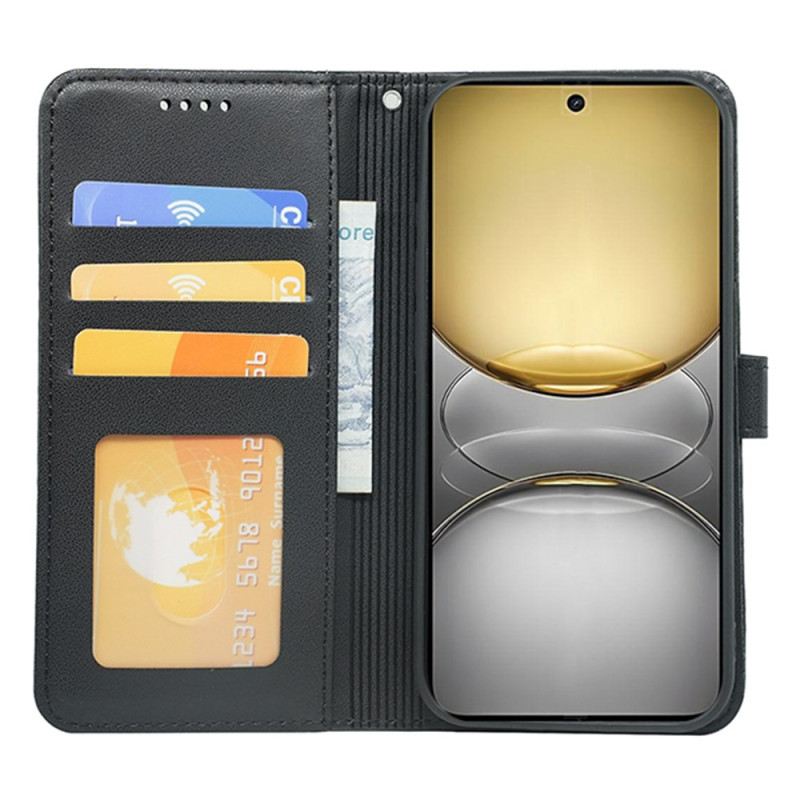 Bőrtok Realme C75 Egyszerű Pánttal